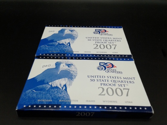 2007 US Mint State Quarters Proof Set (2)