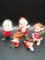 5 Assorted Christmas Baby Figurines