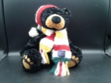Pendleton Black Bear Christmas Plush