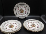Set of 5 Germany Plates with Scene