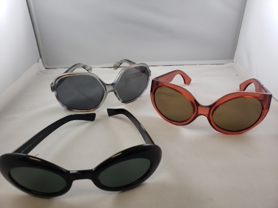 Lot of Three Vintage Womens Sunglasses