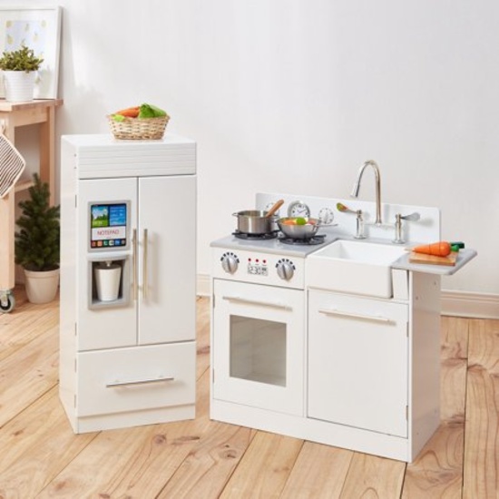 Teamson Kids Play Kitchen with Ice Maker