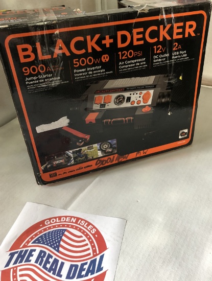 B&D 500 Watt Portable Power Station