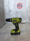 Ryobi drill driver with battery