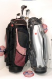 Assorted lot of Golf Clubs and Bags(2)
