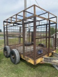 bumper pull livestock trailer