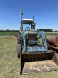Ford 7700 tractor with Ford 7210 front end loader