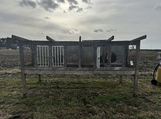 4 bay brooder dog house