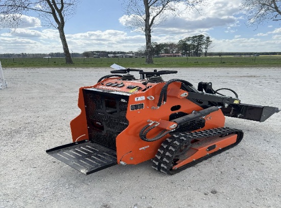 Skid steer stand-on