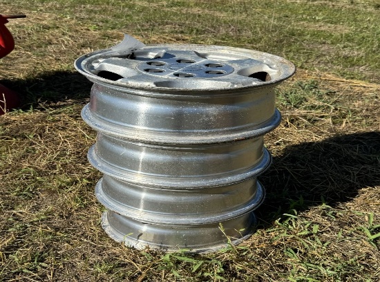 6 lug chevy rims (4pc) size 17