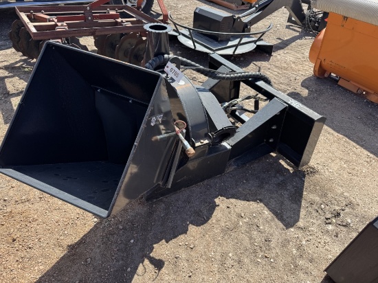 Mower King SSBX42S skid steer chipper