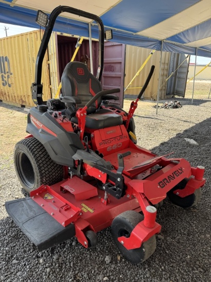 Gravely ProTurn 660 only 73 hrs. Very clean