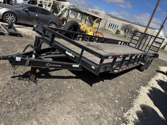 2022 Lacosta 26' 14000 GVWR trailer. Clear t