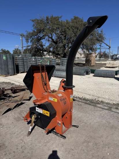 Bear Cat Model 73554 PTO driven chipper.