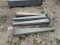 Galvanized structural out riggers.