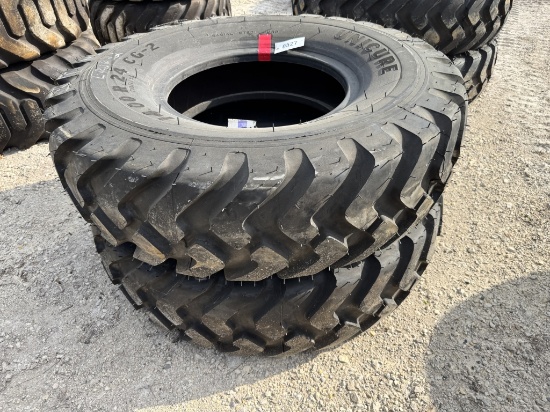 2 Unicore 14 R24, CG-2, loader tires (2 X money )