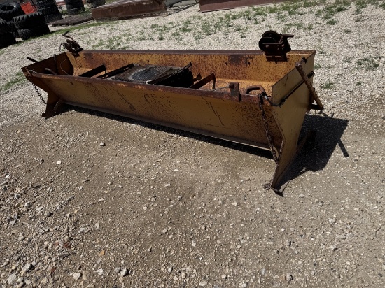 Chip spreader 119.5" long.