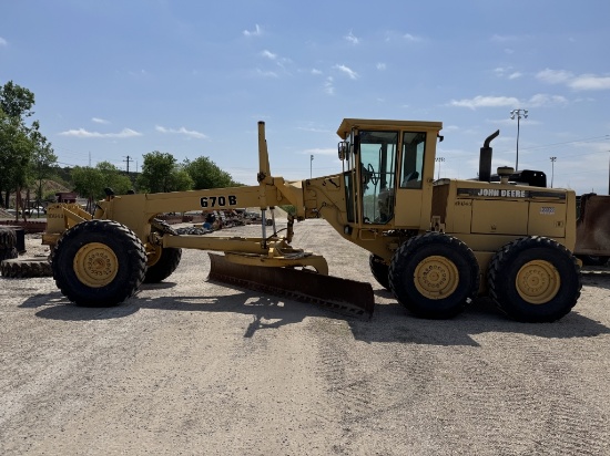 John Deere 670B, only 4,759 hours. | Heavy Construction Equipment Motor ...