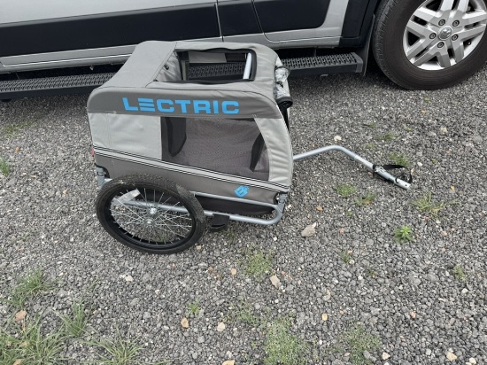 Lectric Wag-Along pet trailer for Lectric bikes.