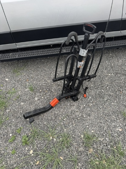 Hyperax RV approved E bike rack.