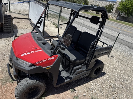 Mossimo Buck 250 UTV. Only 13.4 hours!