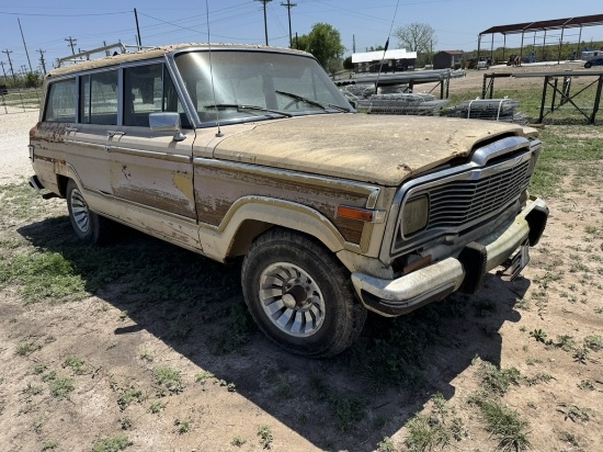 1983 Jeep Wagoneer Limited. 88k miles.
