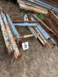 4- roller table legs 23.5