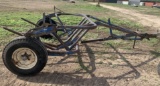 Round bale dolly