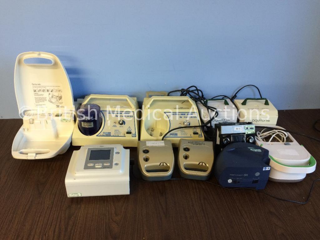 Mixed Lot Including 1 x Philips Respironics InnoSpire Deluxe Nebuliser *S/N  132396* (Powers Up) 2 x | Industrial Machinery & Equipment Medical & Lab  Equipment Medical Equipment | Online Auctions | Proxibid