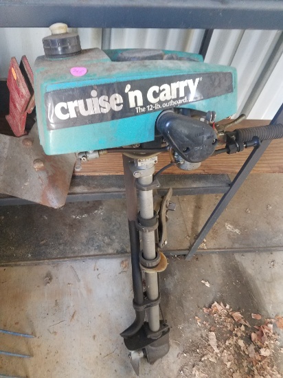 cruise n carry 12 ib outboard motor