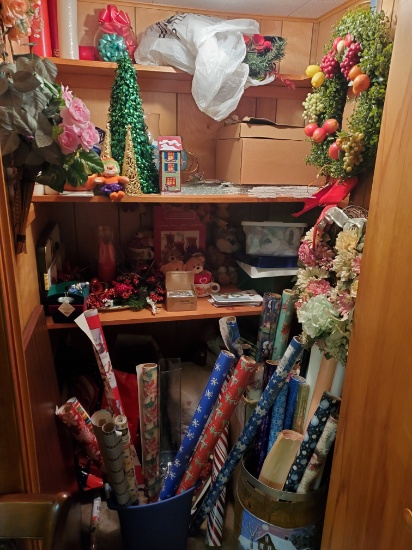 christmas closet