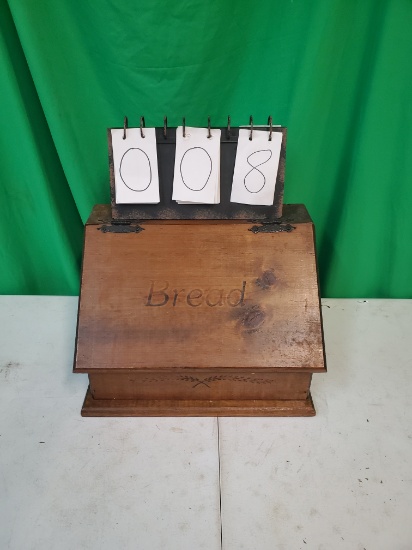 Wooden Bread Box