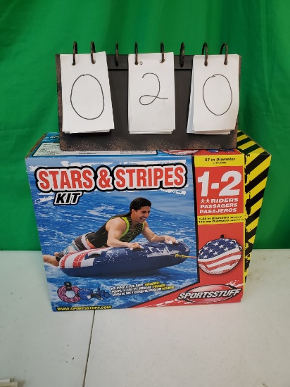 NIB Stars and Stripes Water tube