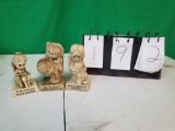 3 Russ Berry figurines