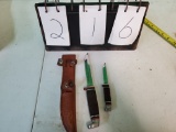 Case xx knife set with sheath