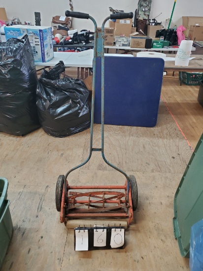 vintage lawn mower NO gas needed