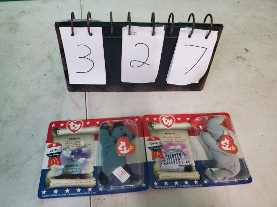 Two McDonalds TY Beanie Babies