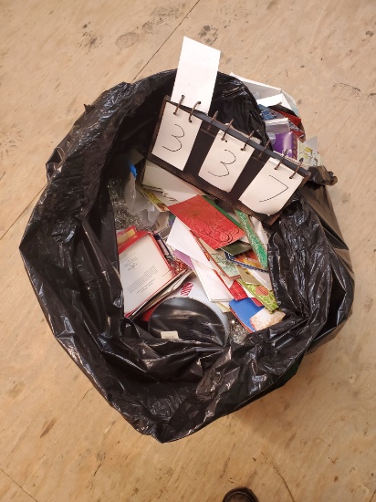 Bag of Christmas items