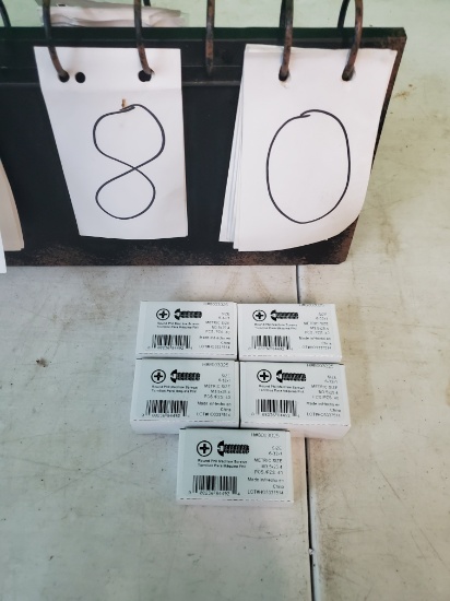 5 boxes of Round Phil Machine Screws