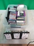 box of CDs and Cassettes