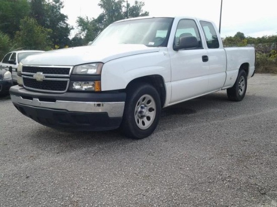 2006 Chevrolet Silverado Extended Cab Pickup Truck, VIN # 1GCEC19X56Z121761