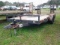 2001 HOMMAND FLATBED TRAILER-SER# 0020231