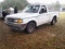 1996 Ford Ranger Pickup Truck, VIN # 1FTCR10U7TUB29457