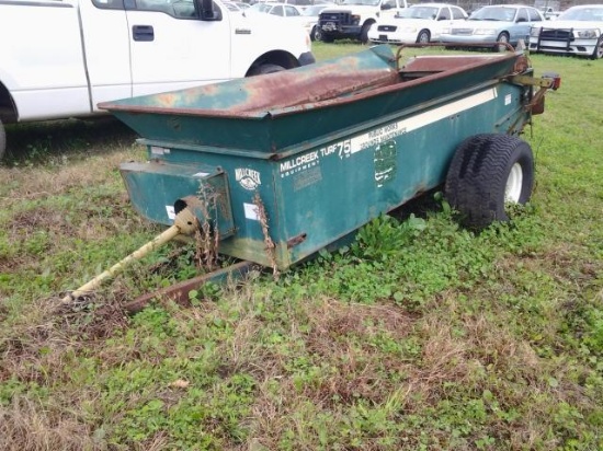 2000 MILLCREEK TD75 TOP DRESSER-SER# 3814