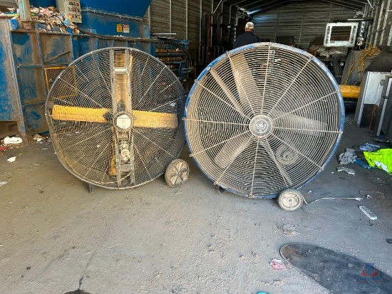 LOT CONSISTING OF (2) FLOOR FANS