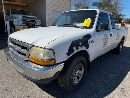 1999 Ford Ranger XLT Pickup Truck, VIN # 1FTYR14V5XTB09082