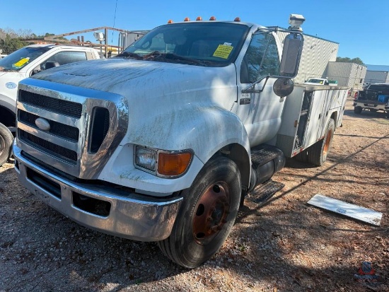 2008 Ford F-650 Service Truck, VIN # 3FRPF65H58V643285
