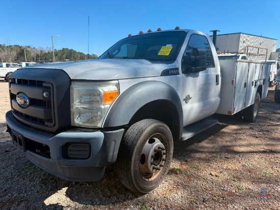 2014 Ford F-550 Service Truck, VIN # 1FDUF5GT1EEB57474