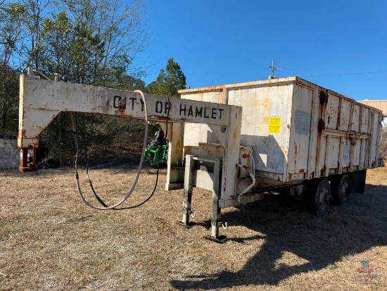 CROSLEY 7'X14' DUMP TRAILER: VIN# CTLDP7145PS005094