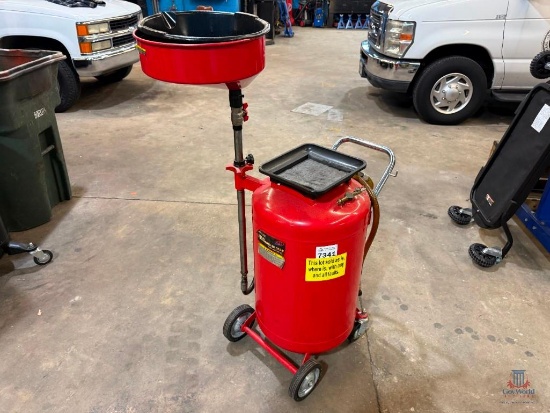ATD 5203 30-GALLON PRESSURIZED OIL DRAIN TANK